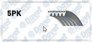 GATES 5PK1205 Kanalli Kayis (Micro) Opel Corsa D 1.2 1.4 10- Rover 800 Landrover Range Rover